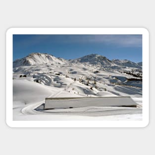 La Plagne Paradiski French Alps France Sticker